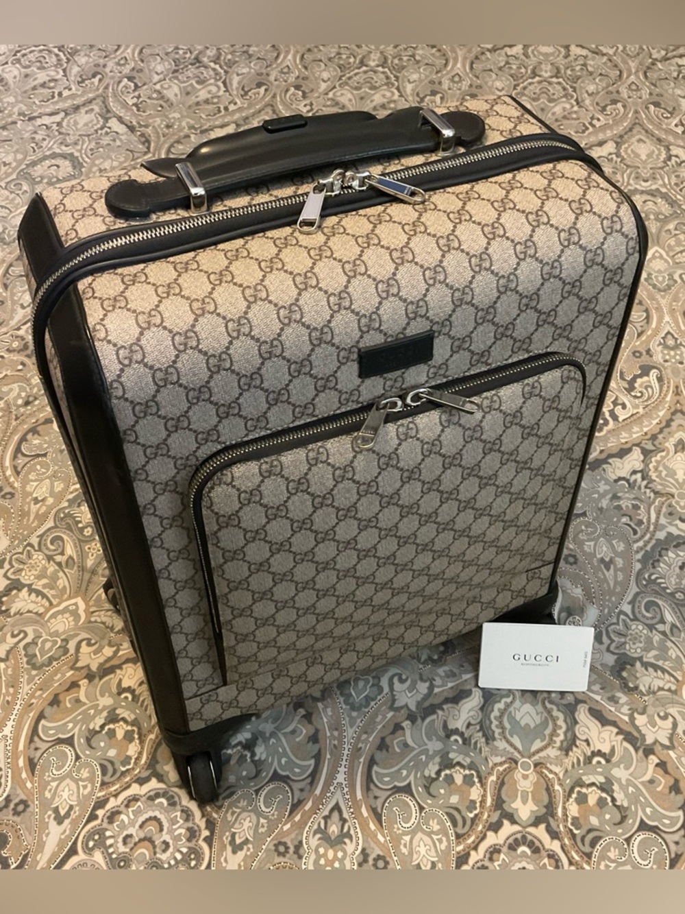 Mint - Gucci GG Supreme Savoy Trolley Carry On - Small